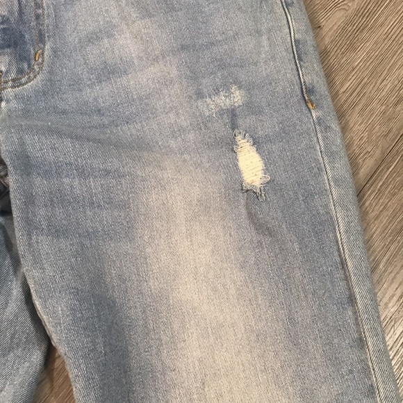RSQ “London Skinny” Light Wash Distressed Stretch Jeans  size 32x30 - Picture 8 of 12
